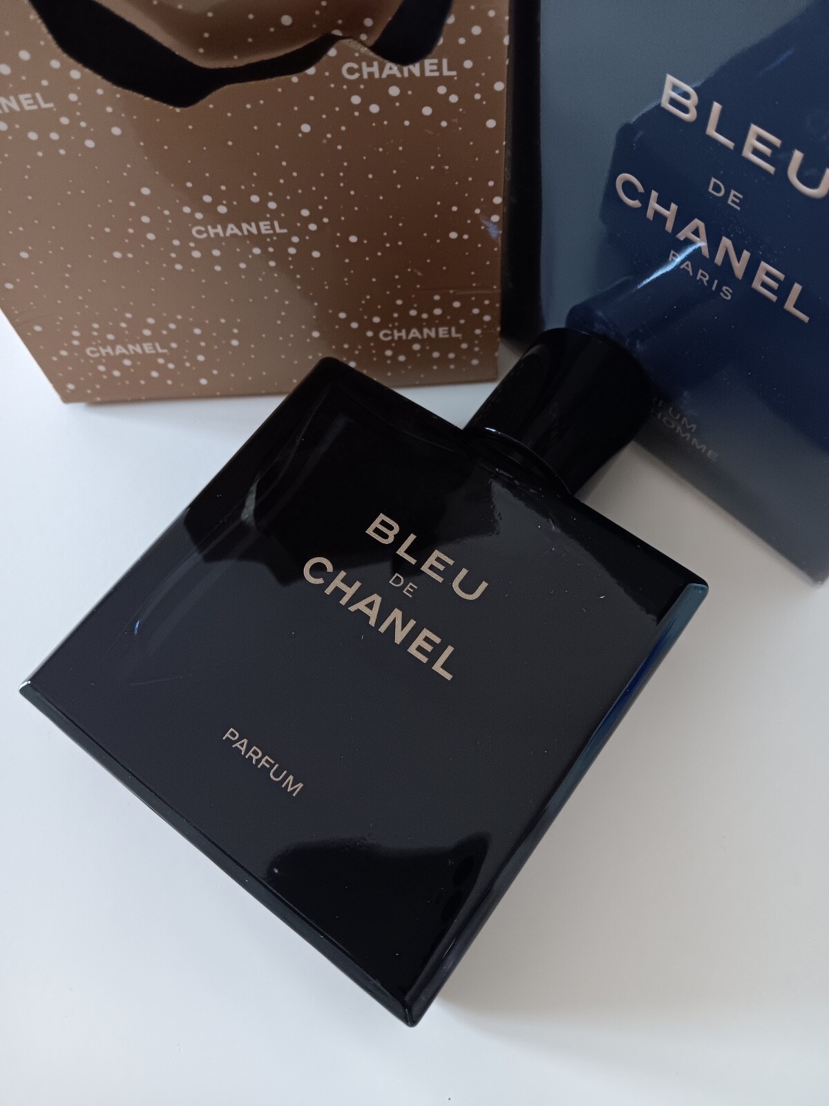 UNWANTED GIFT CHANEL BLEU PARFUM 100ML WITH GIFT BAG 100 GENUINE BLEU