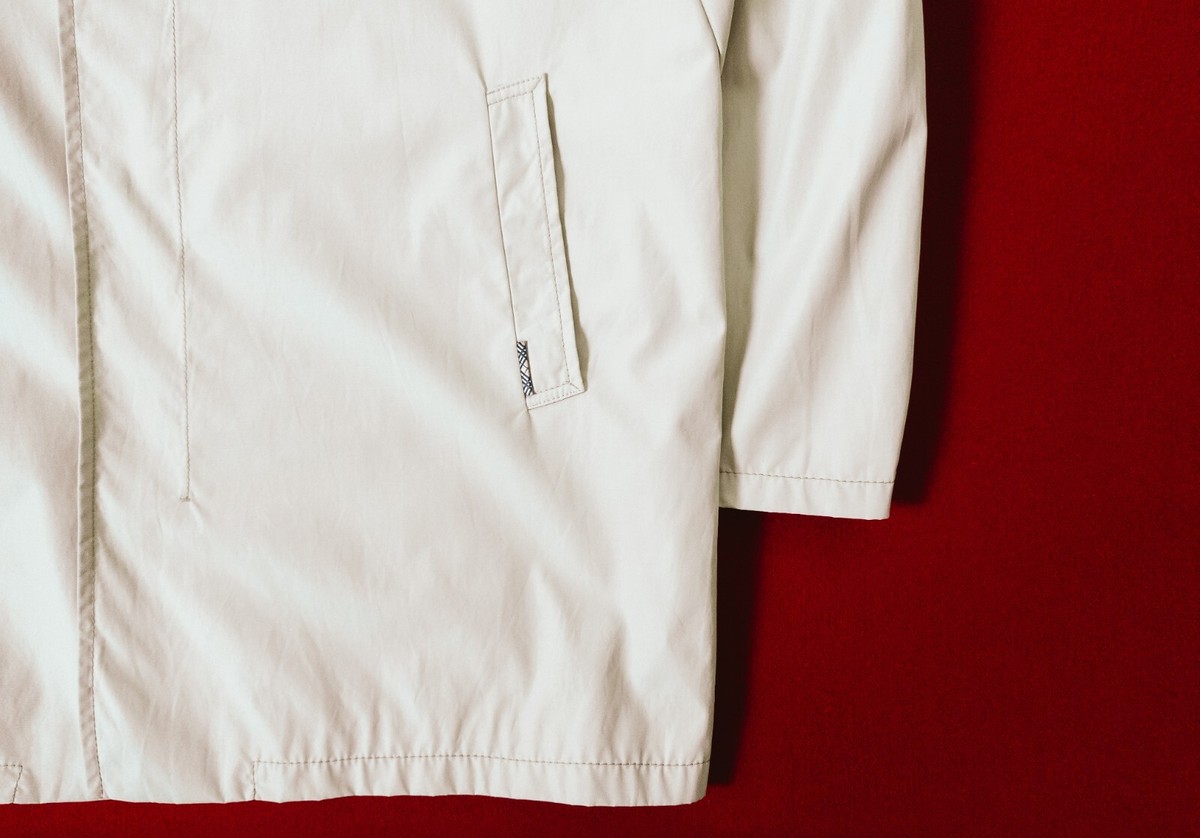 BURBERRY ZIP ロングコート ノバチェック ウール ベージュ46 BURBERRY ZIP ロングコート ノバチェック ウール ベージュ46