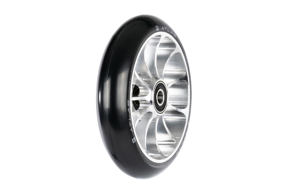 Roulette de rechange Ethic DTC Atlas Stunt-Scooter I Trottinette avec astuces I Roue I Pneu I Très légère I Professionnel (Noir, 110 mm x 24 mm x 8 STD