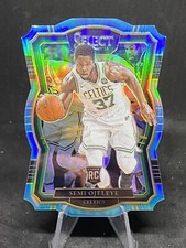 Semi Ojeleye RC 2017-18 Select Premier Level Blue Prizm /185 Celtics Rookie #106