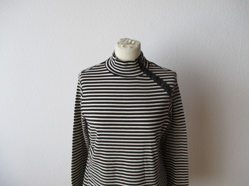 Redgreen Damen Shirt Gr.M = Gr. 38-40 schwarz-weiß gestreift langarm - Bild 2 von 8