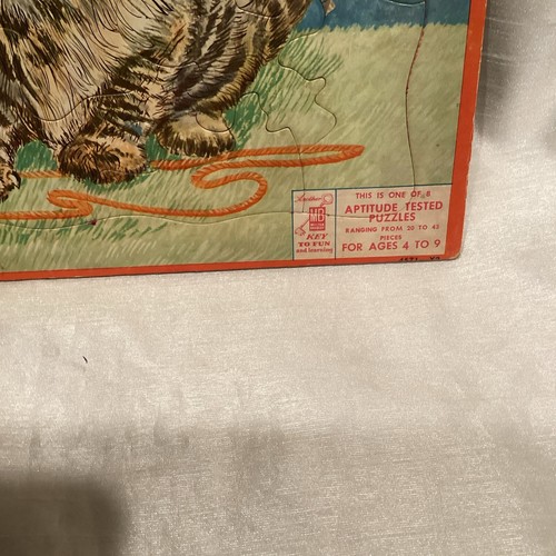 Set Of 3 Vintage Milton Bradley Aptitude Tested Puzzles - Picture 3 of 11