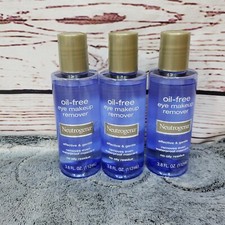Neutrogena Oil Free Eye Makeup Remover 3.8 oz , Lot Of 3