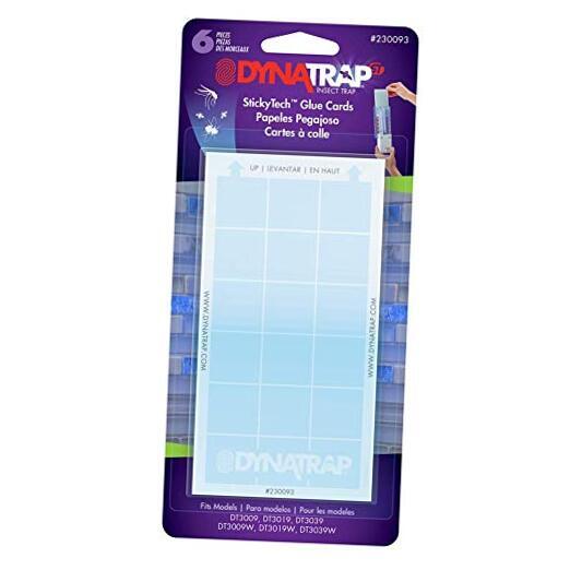 230093 Indoor, DT3019, and DT3039 StickyTech Glue Cards for Flylight Insect