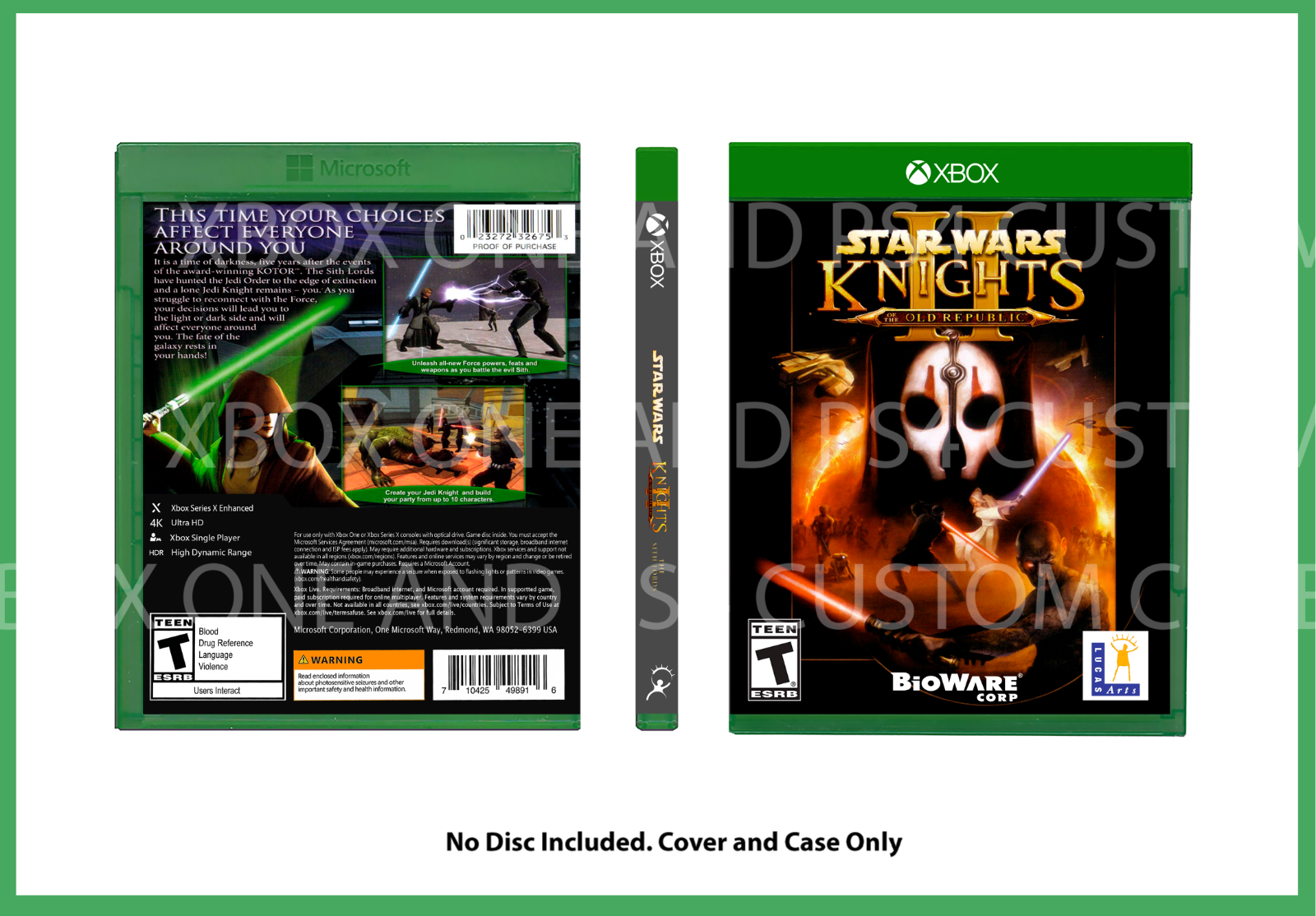 Star Wars Knights of the Old Republic II – Microsoft Xbox – Video