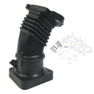Turbo Ansaugschlauch Ladeluftschlauch für FORD Focus II, C-Max  3M5Q9351CD