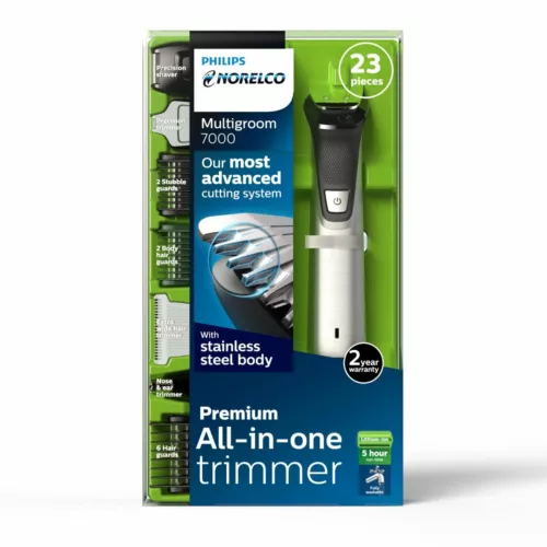 Philips Norelco Multigroom 7000 23-in-1 Head to Toe Trimmer MG7750/49 Open Box - Picture 2 of 19
