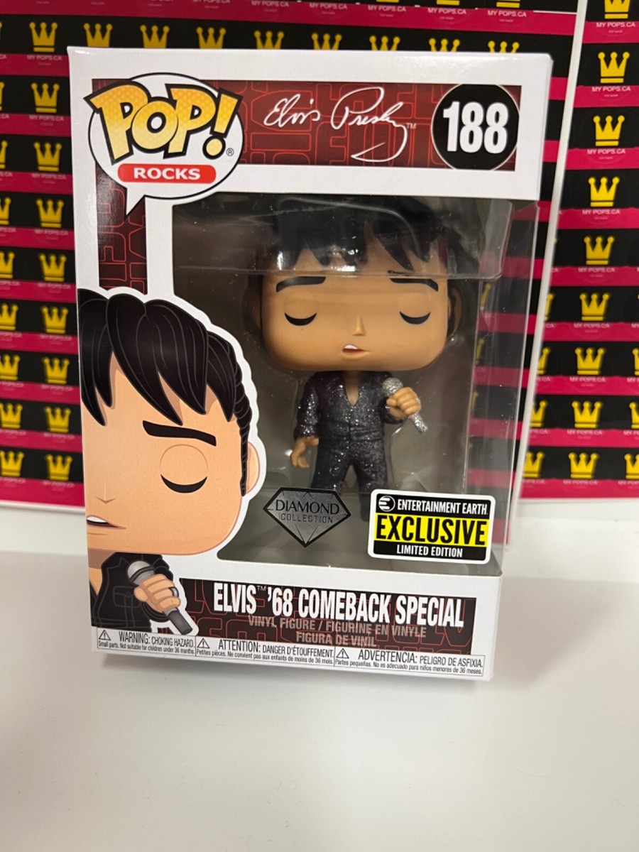 IN HAND** ENTERTAINMENT EARTH Funko Pop! ELVIS PRESLEY 1968