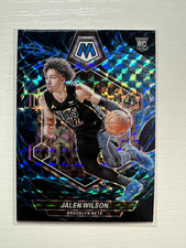 2023-2024 23-24 Panini Mosaic Genesis Jalen Wilson Rookie Genisis Rc Prizm 203 2023-2024 23-24 Panini Mosaic Genesis Jalen Wilson Rookie Genisis Rc Prizm 203