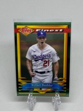 2021 Topps Finest Flashbacks Baseball Walker Buehler #168 Los Angeles Dodgers
