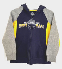 EUC Simply for Sports Unisex Hoodie/Hooded Jacket, Sz M 10/12. End Zone Football