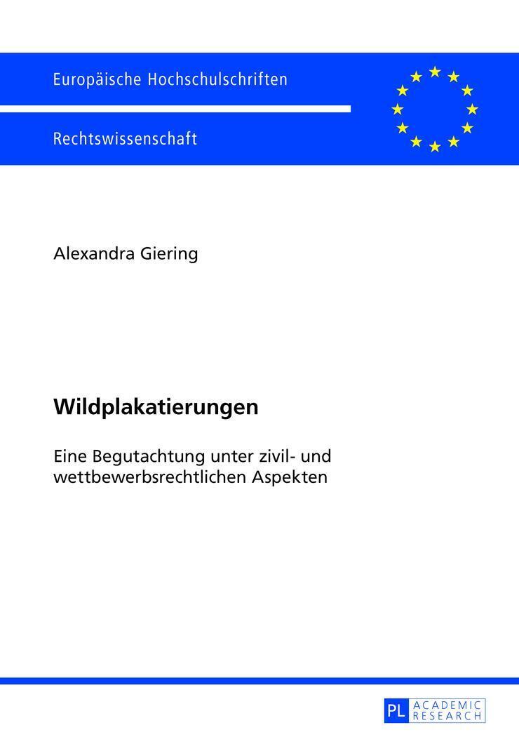 Thumbnail - Alexandra Giering | Wildplakatierungen | Taschenbuch | Deutsch (2013)