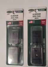 2 Weaver Ruger 10/22 22LR Rifle Aluminum Base Pair Mount 2 Piece 48494 FREE SHIP