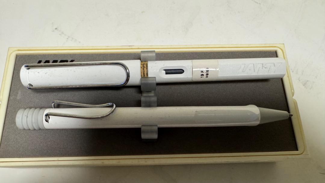 LAMY Safari Ramie Fountain Pen Ballpoint Pen Set Limited Color #384136