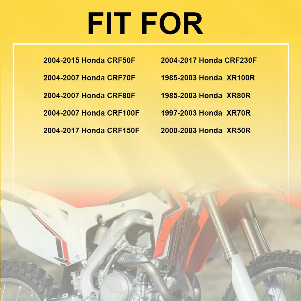 Interruptor Petcock del tanque de combustible para válvula 1985-2003 Honda XR100R XR70R XR80R XR50R Foto 2 de 4