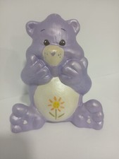 Vintage 1980 s Care Bears Ceramic Mold Figurine Hand Painted 5