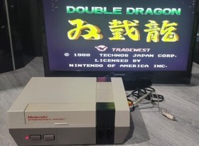 Original NES Nintendo System Console Bundle 75  Games 3 Controllers + zapper 