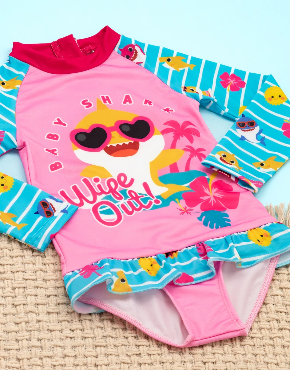 Baby girl shark best sale swimsuit