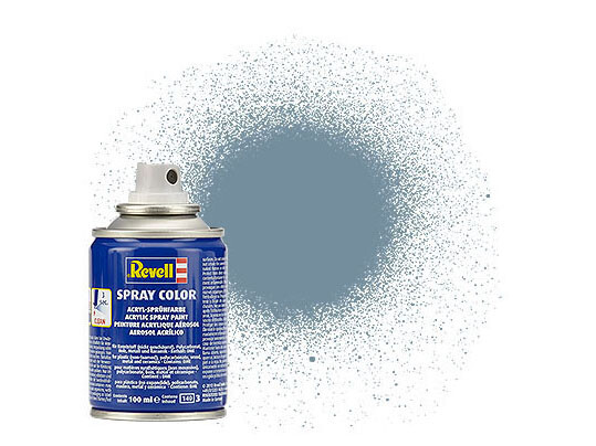 Vernice Spray Per Plastica 100 Ml. Grey Matt 34157 REVELL