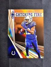 2019 Panini Phoenix Catching Fire Orange /99 TY Hilton #23