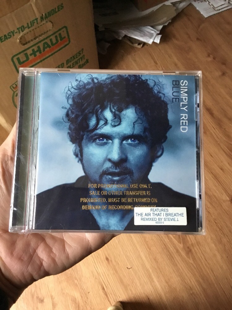 Blue by Simply Red (CD, May-1998, EastWest) Sealed Promo
