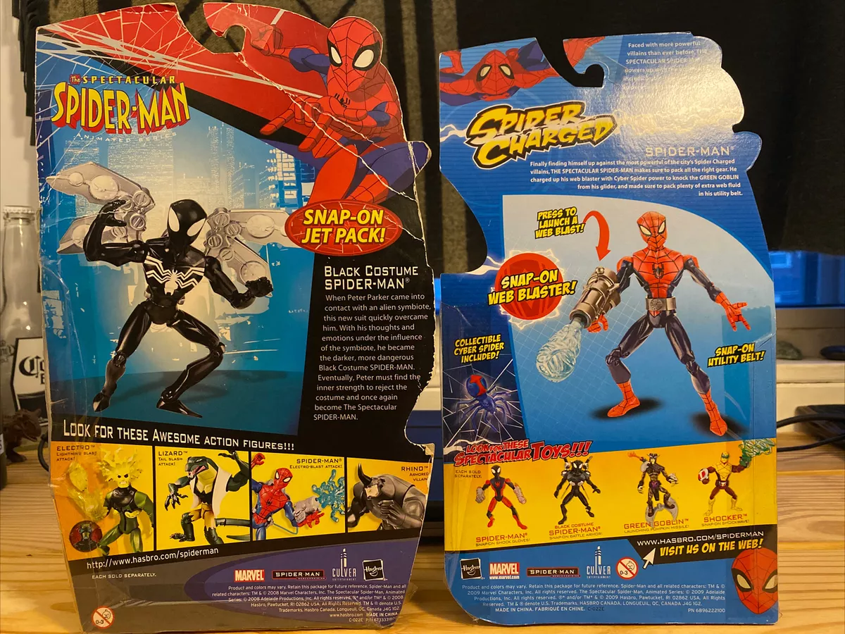 Spider-Man with Spider Armor from the Spectacular Spider-Man Animated –  Action Figures and Collectible Toys