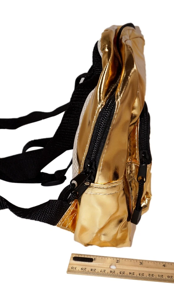 Mini Mochila Color Dorado - Las Vegas Golden Knights NHL Hockey Bag Pack 2019 Foto 3 de 4