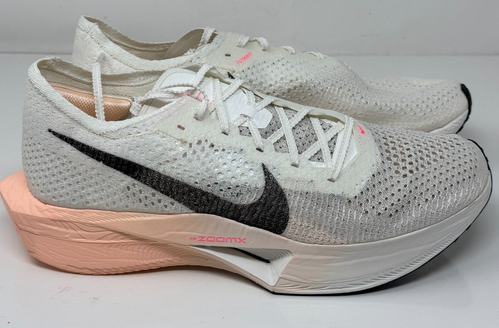 Nike ZoomX VaporFly Next% 3 Sail Crimson Tint Running Shoes - Size 13