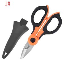 2/1 High Carbon Steel Scissors Household Shears Tools Electrician Scissors Strip