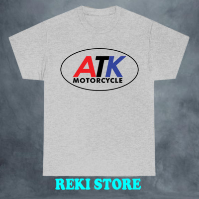 ATK Motorcycle Racing Men's Grey Size S-5XL