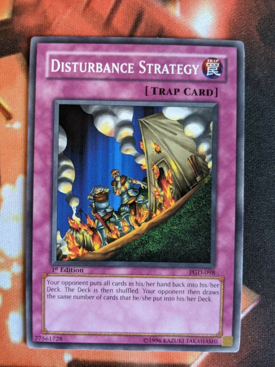 yugioh card strategies Disturbance Strategy Common 1st Ed. PGD-098 NM Yu-Gi-Oh! Card Catalog: Prima's Official