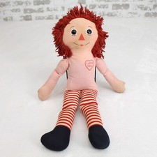 Vintage Raggedy Ann I Love You Doll 18"