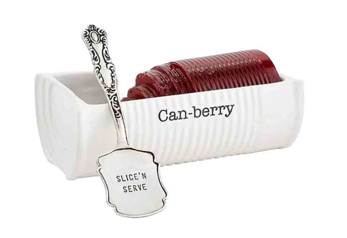 Mud Pie Can-Berry Ceramic Cranberry Serving Dish Set (R A R E) NIB