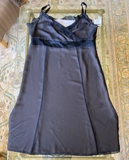 Marina Rinaldi Max Mara Dress Sheer Black LBD Whimsigoth Fairy Plus Size 2XL New