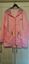 Farbenfrohe DAMEN  REGENJACKE ROSA GR.XL