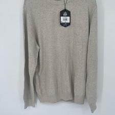 Men's light gray/white Chaps sweater