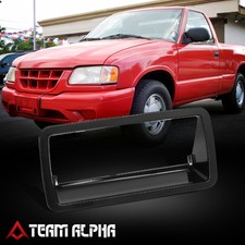 Fits 1996-2000 Isuzu Hombre Rear Tailgate Handle Bezel W Keyhole Smooth Black