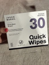 Jason Markk Dual-Texture QuickCleaning Shoe Wipes IndividuallyPackaged 30 Pk