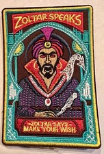 ZOLTAR cabina ricamata toppa figura indovino film zoltan GRANDE tom hanks