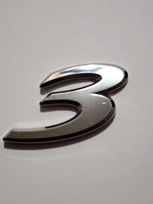 Mazda 3 Emblem Symbol Letter Badge 2004-2009
