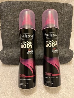 TRESemmé Foaming Mousse 24 Hour Body with Collagen 8.1 oz NEW Lot Of 2