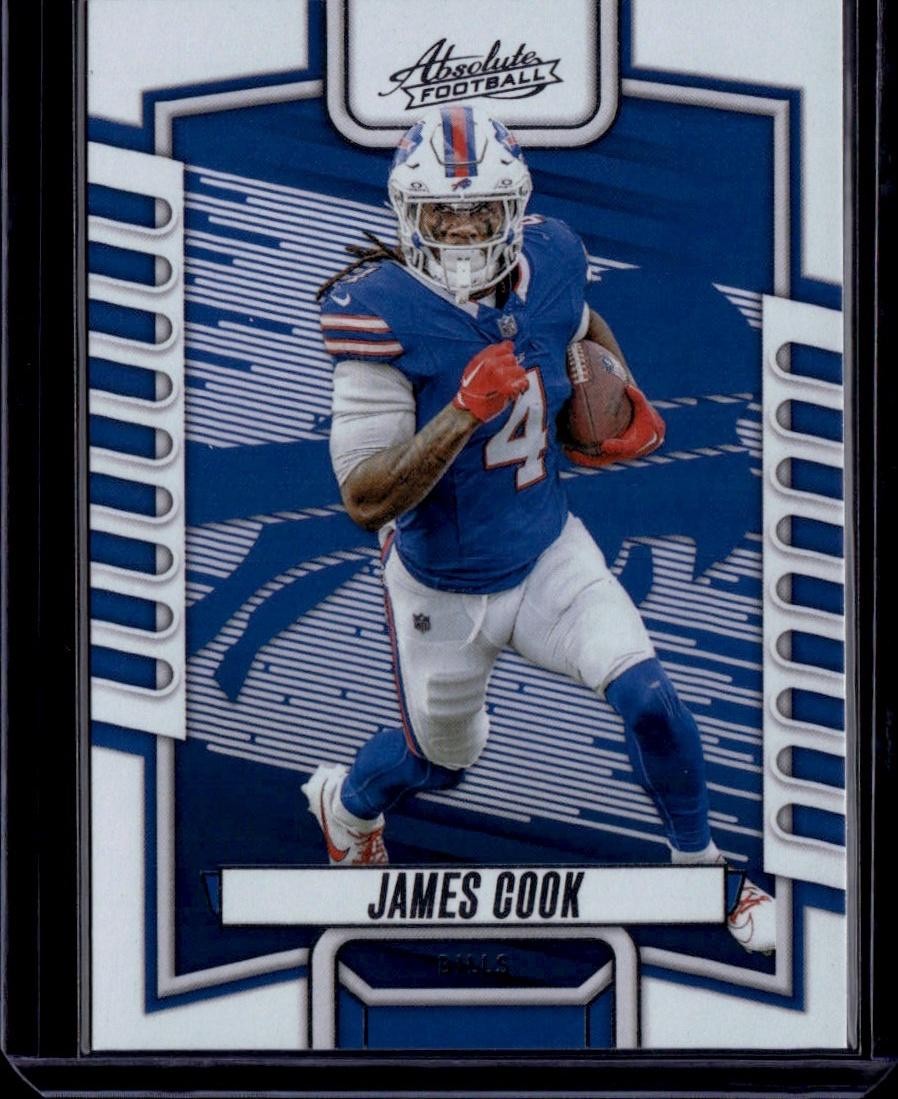 2023 Panini Absolute #41 James Cook Base Signatures