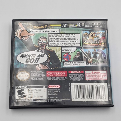 Elite Beat Agents (Nintendo DS, 2006) Completo CIB con Manual + Insertos - Imagen 2 de 8