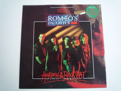 Romeo's Daughter - Heaven In The Back Seat - Vinyl 3 Tracks  - VERY GOOD