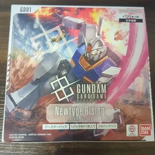 Gundam Card Game Newtype Rising Booster Box GD01 Sealed Japanese New FS