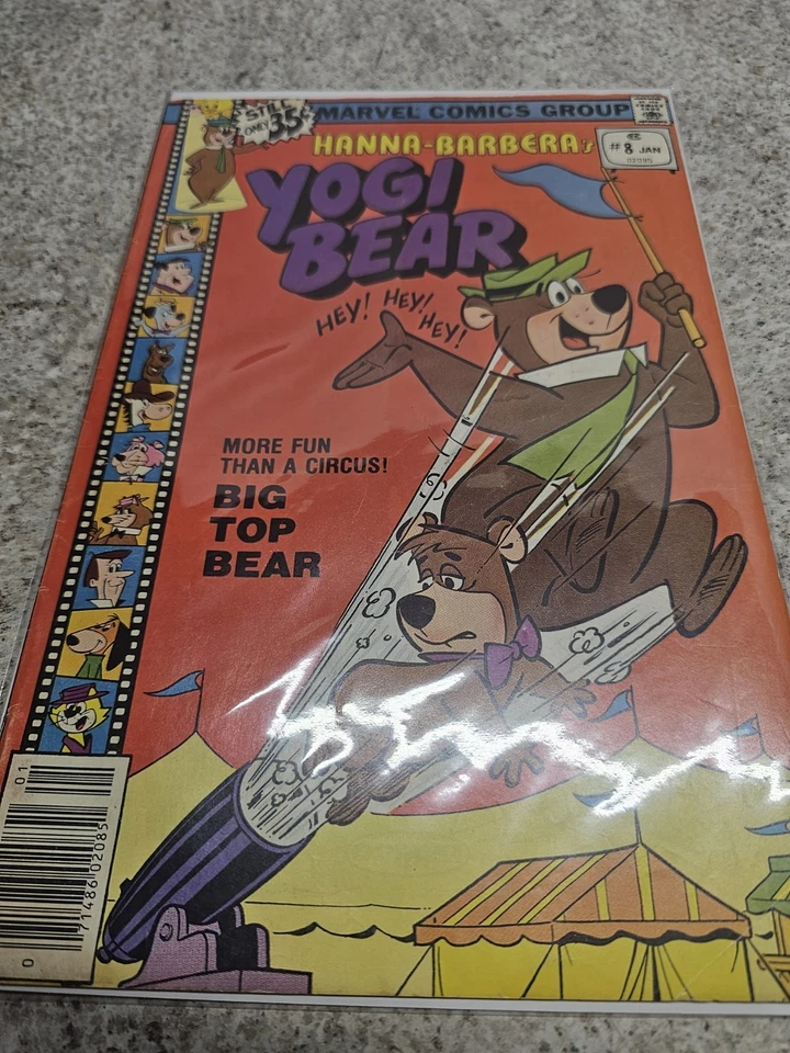 瑜伽熊漫画书 4 件 1972/78 Charlton/Marvel 发行 #1 1978 — 第 4/4 张图片