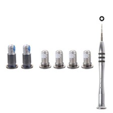 6pcs/set Bottom case Screws  1pcs 5 point Pentalobe Screwdriver for MacBook ...