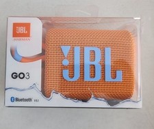 Brand New in Box JBL Go 3 Bluetooth Speaker Portable Music Player - Orange