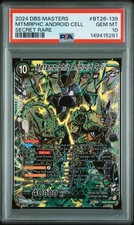 PSA 10 Metamorphic Android Cell Secret Rare Foil BT26-139 2024 Dragon Ball Super