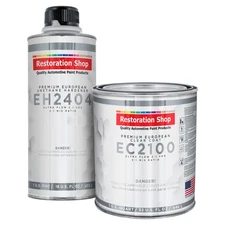 Restoration Shop 1.5 Quart Ultra Flow Premium European Clearcoat Auto Paint Kit